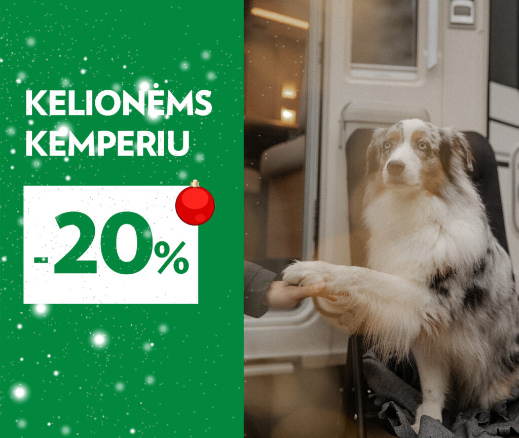 Kelionėms kemperiu -20 %