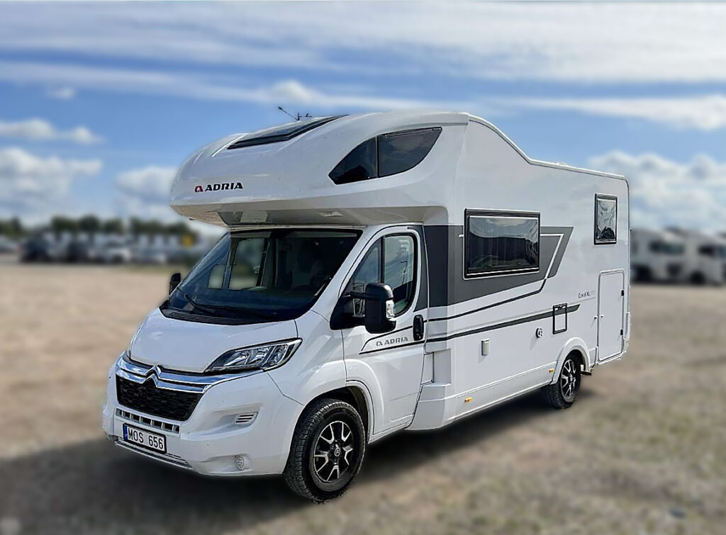 Semi-integrated camper Adria Coral XL 600 DP for sale | Motorhomes 365